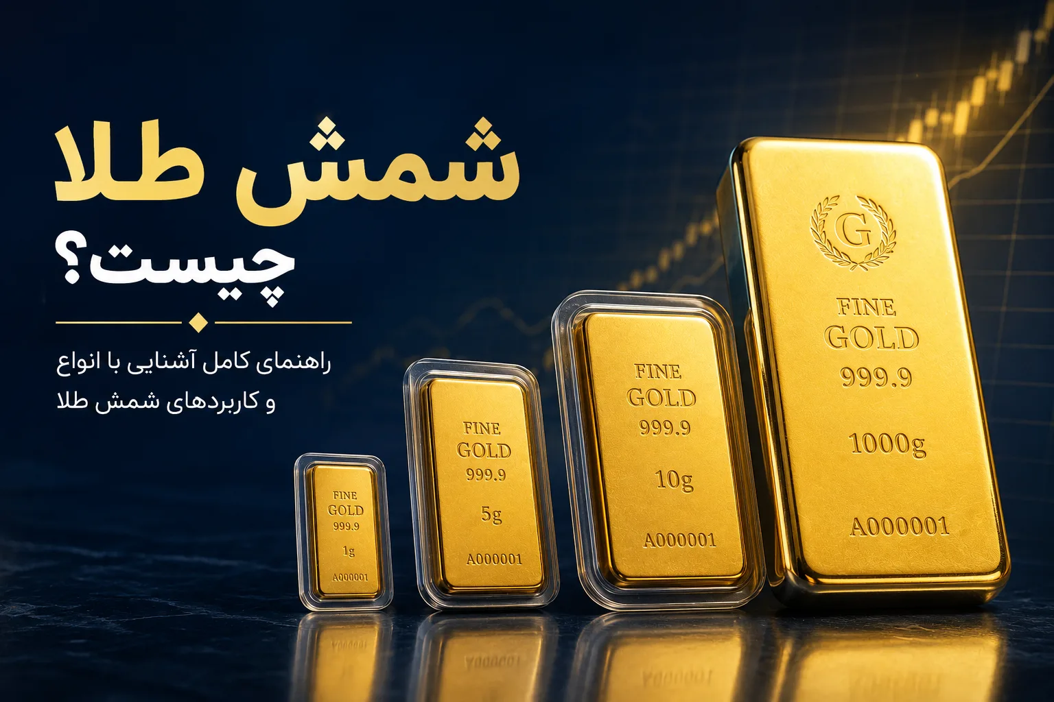 شمش طلا چیست؟  آشنایی با انواع شمش طلا و کاربردهای آن